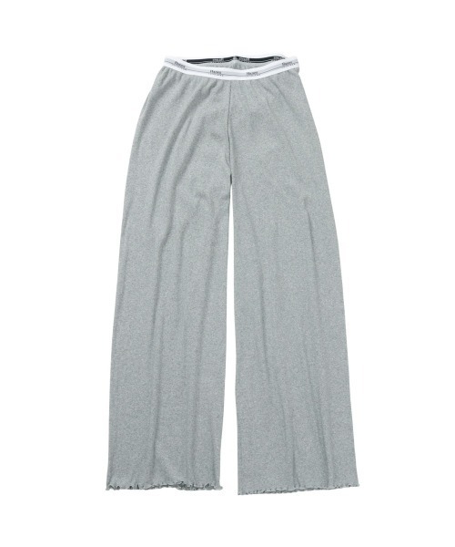 Hanes originalsロングワイドパンツ THE DODO JEAN Hanes originalsロングワイドパンツ by THE DODO JEAN / H,GRAY