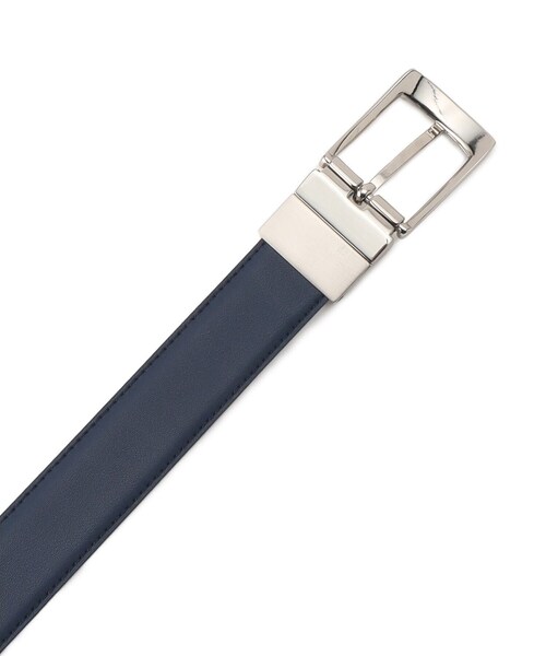 tk.TAKEO KIKUCHI（ティーケータケオキクチ）の「レザーリバーシブルベルト（ベルト・メンズ・ネイビー系/ダークブラウン/ブラック/ダークブラウン系/ブラック系/ネイビー・00）」の17枚目の写真