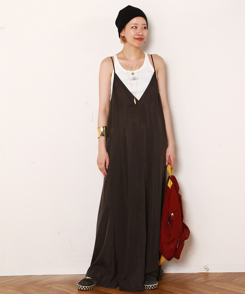 AP STUDIO（エーピーストゥディオ）の「追加フレアワンピース（ワンピース・レディース・ラスタ/チョコ・FREE）」の8枚目の写真