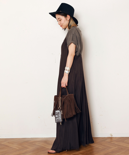 AP STUDIO（エーピーストゥディオ）の「追加フレアワンピース（ワンピース・レディース・ラスタ/チョコ・FREE）」の17枚目の写真