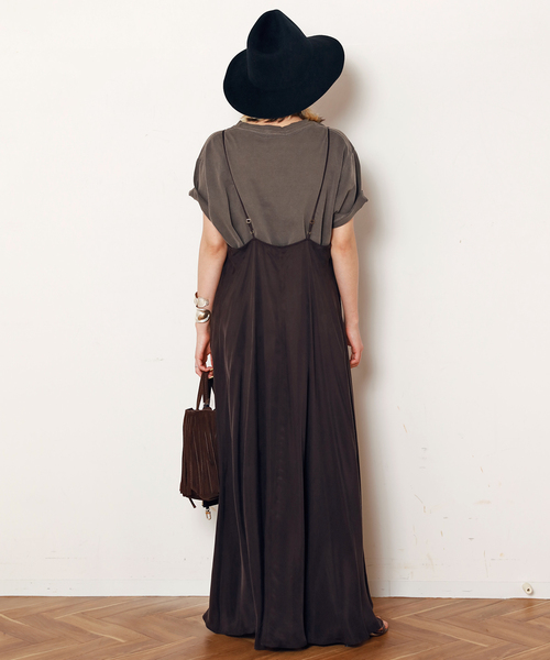 AP STUDIO（エーピーストゥディオ）の「追加フレアワンピース（ワンピース・レディース・ラスタ/チョコ・FREE）」の18枚目の写真