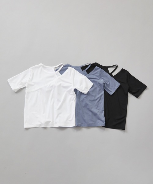 Julier ライトプライムデザイントップス（Tシャツ/カットソー