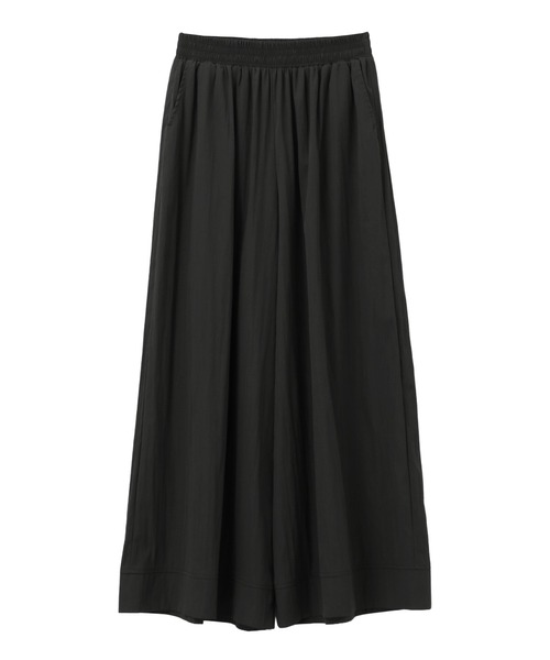 itto...（イット）の「ナチュラルワッシャーワイドパンツ（スラックス・レディース・ブラック/カーキ/サンドグレー・M）」の22枚目の写真