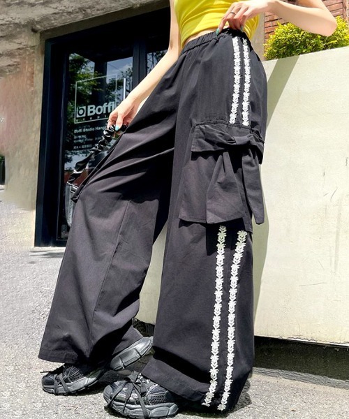 sugar thrillz カーゴパンツ Sugar Thrillz Cargo Pants Satin Pink – Dolls Kill