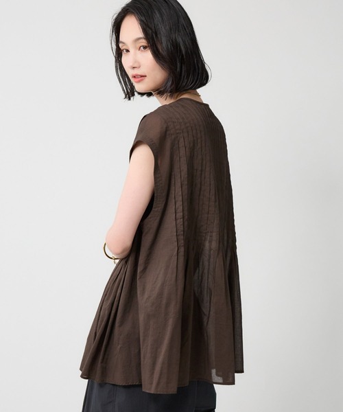 BABYLONE（バビロン）の「フィブリルタックブラウス（シャツ
