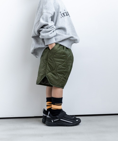 LOWRYS FARM（ローリーズファーム）の「キルティングショートパンツ　497257（その他パンツ・キッズ・アイボリー/ブラック/カーキ・110cm/120cm/130cm/140cm/150cm）」の22枚目の写真