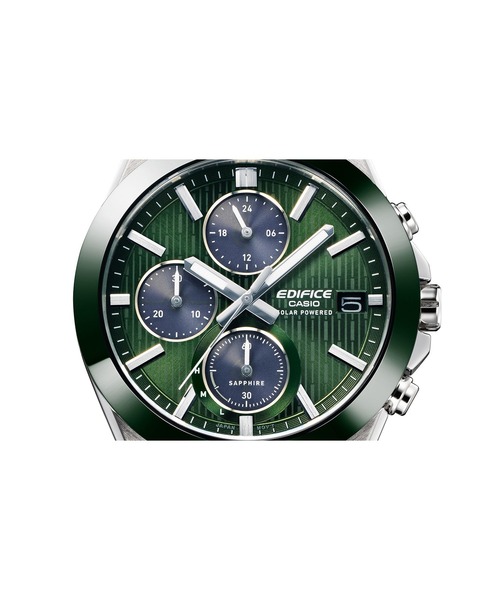 EDIFICE(CASIO)(エディフィス)の「CERAMIC BEZEL / EFS-S650YD-3AJF(アナログ腕時計・メンズ・グリーン・FREE)」の6枚目の写真