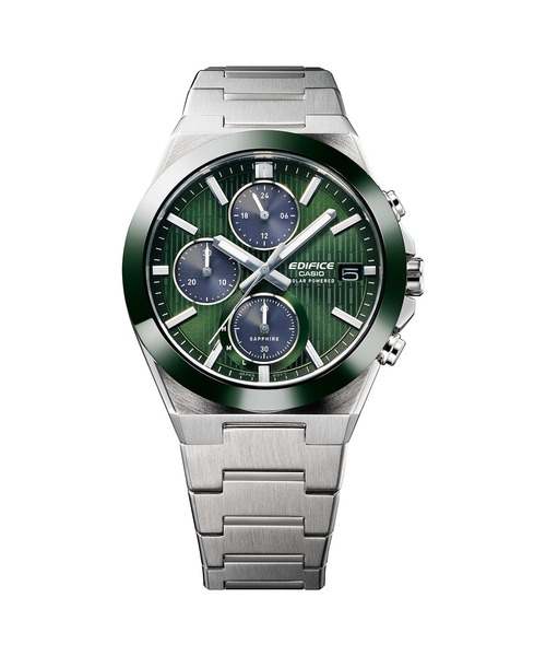 EDIFICE(CASIO)(エディフィス)の「CERAMIC BEZEL / EFS-S650YD-3AJF(アナログ腕時計・メンズ・グリーン・FREE)」の5枚目の写真