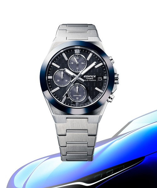 EDIFICE(CASIO)(エディフィス)の「CERAMIC BEZEL / EFS-S650YD-3AJF(アナログ腕時計・メンズ・グリーン・FREE)」の3枚目の写真