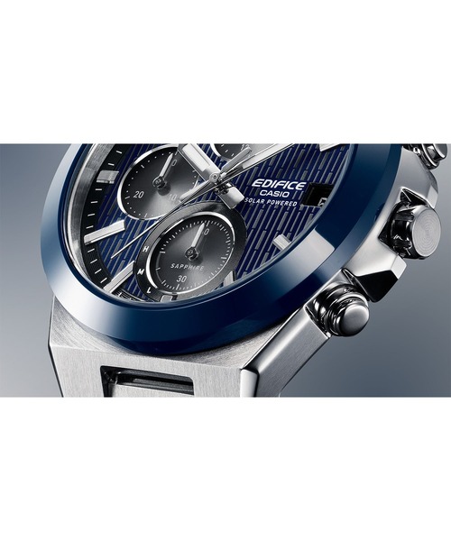 EDIFICE(CASIO)(エディフィス)の「CERAMIC BEZEL / EFS-S650YD-3AJF(アナログ腕時計・メンズ・グリーン・FREE)」の8枚目の写真
