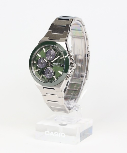 EDIFICE(CASIO)(エディフィス)の「CERAMIC BEZEL / EFS-S650YD-3AJF(アナログ腕時計・メンズ・グリーン・FREE)」の9枚目の写真