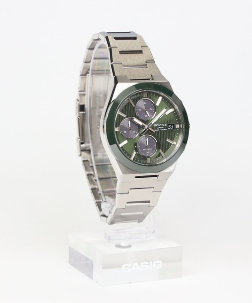 EDIFICE(CASIO)(エディフィス)の「CERAMIC BEZEL / EFS-S650YD-3AJF(アナログ腕時計・メンズ・グリーン・FREE)」の10枚目の写真