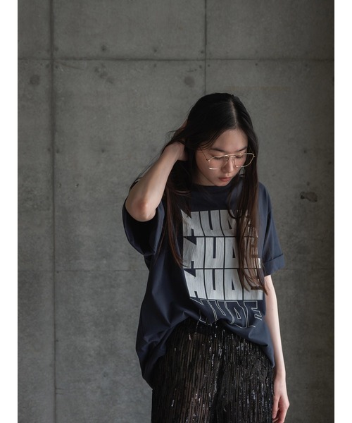 k3&co.(ケイスリーアンドコー)の「PRINT TEE(Tシャツ/カットソー・レディース・ブルー/ブラック/レッド・ONE SIZE)」の5枚目の写真