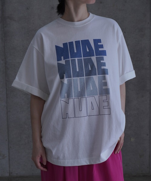 k3&co.(ケイスリーアンドコー)の「PRINT TEE(Tシャツ/カットソー・レディース・ブルー/ブラック/レッド・ONE SIZE)」の15枚目の写真