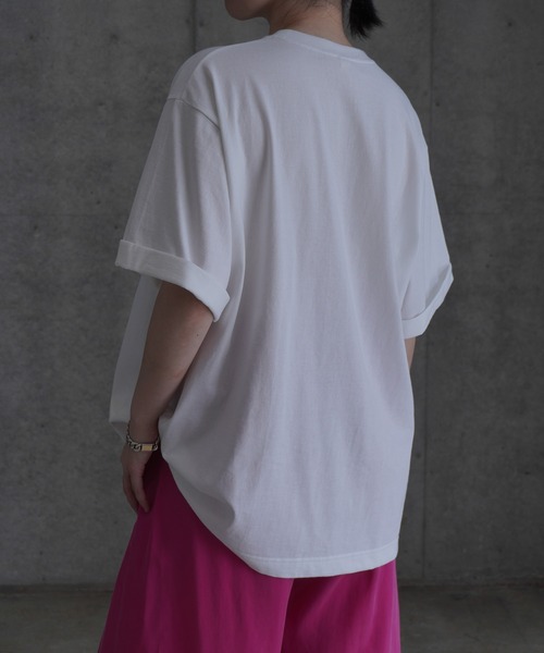k3&co.(ケイスリーアンドコー)の「PRINT TEE(Tシャツ/カットソー・レディース・ブルー/ブラック/レッド・ONE SIZE)」の18枚目の写真