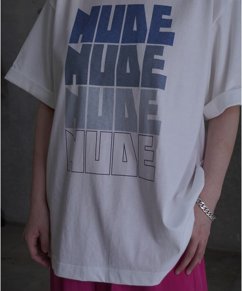 k3&co.(ケイスリーアンドコー)の「PRINT TEE(Tシャツ/カットソー・レディース・ブルー/ブラック/レッド・ONE SIZE)」の20枚目の写真