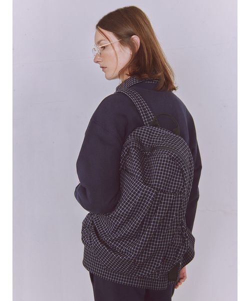 emmi（エミ）の「チェックオーバーシャツ（シャツ/ブラウス・レディース・ネイビー/ブラック/グレー・F）」の21枚目の写真