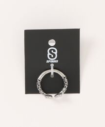 SPINNS（スピンズ）の「シルバーメタルリング/トライバルデザイン（リング・メンズ）」