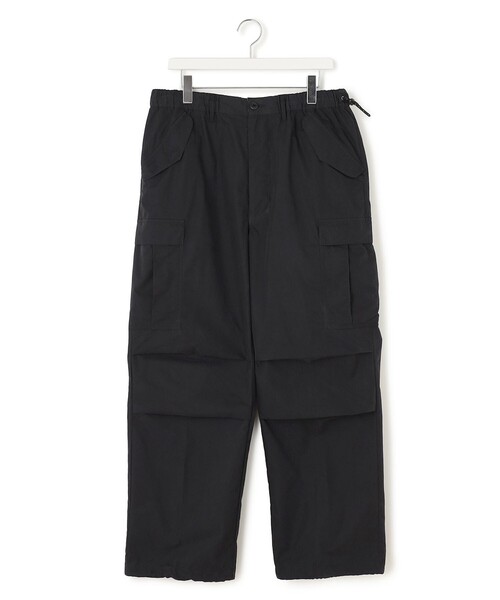 J.PRESS YORK STREET(ジェイプレスヨークストリート)の「【UNISEX】M-65 ワイドカーゴ パンツ(カーゴパンツ・メンズ・ブラック系/ブラウン系/カーキ系・SMALL/MEDIUM/LARGE)」の1枚目の写真