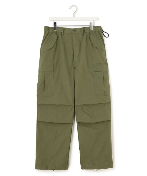 J.PRESS YORK STREET(ジェイプレスヨークストリート)の「【UNISEX】M-65 ワイドカーゴ パンツ(カーゴパンツ・メンズ・ブラック系/ブラウン系/カーキ系・SMALL/MEDIUM/LARGE)」の3枚目の写真