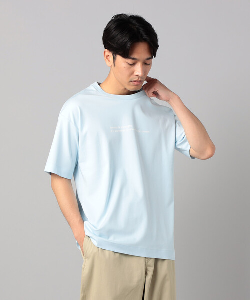 コムサ・メン（COMME CA MEN）/シルキースムース ロゴTシャツ シルキースムース ロゴTシャツ（Tシャツ/カットソー）｜COMME CA MEN