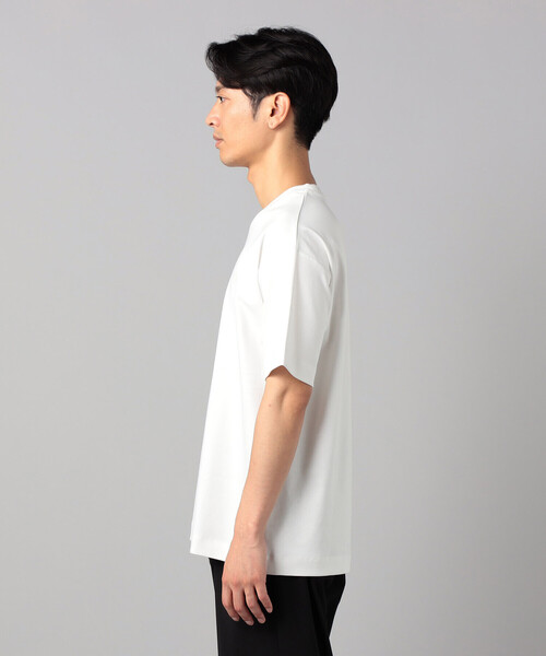シルキースムース ロゴTシャツ（Tシャツ/カットソー）｜COMME CA MEN
