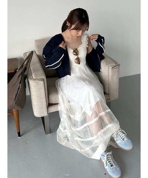 SNIDEL(スナイデル)の「【WEB限定カラーあり】UVカットフーディパーカー(パーカー・レディース・グレー/グリーン/ネイビー/ライトピンク/その他・F)」の18枚目の写真