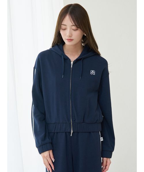 スナイデル SNIDEL UVカットパーカー ホワイト スナイデル SNIDEL UVカットパーカー/ウォッシャブル （LPNK