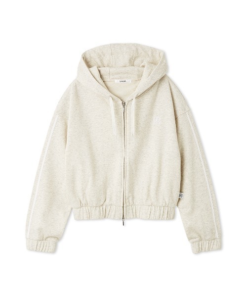【新品未使用】SNIDEL UVカットパーカー　WHT シルバー セール】UVカットパーカー/ウォッシャブル（パーカー）｜SNIDEL