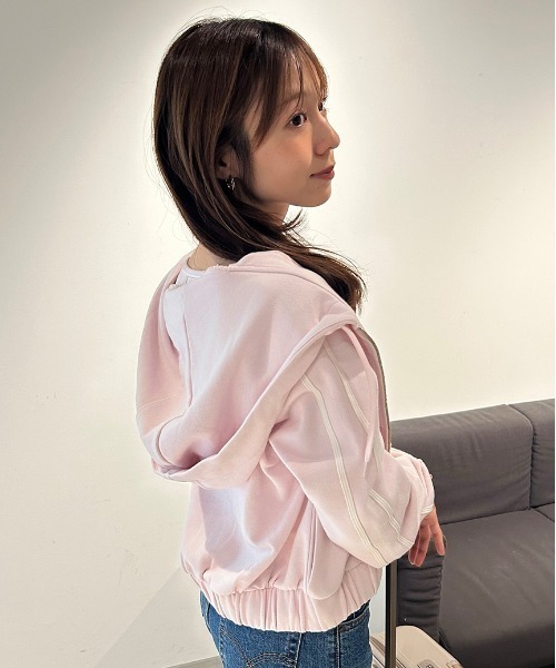 ✨ライトピンク✨ UVカットパーカー/ウォッシャブル♥️SNIDEL⭐️新品タグ付き SNIDEL パーカー UVカットパーカー/ウォッシャブル レディース