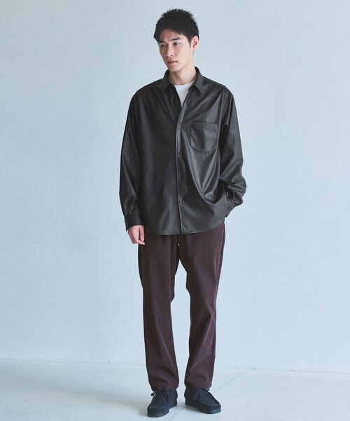 green label relaxing(グリーンレーベルリラクシング)の「コーデュロイ PLAY-PANTS イージーパンツ W2 -ストレッチ-(その他パンツ・メンズ・ブラック/ダークブラウン/ベージュ・S/M/L/XL)」の8枚目の写真