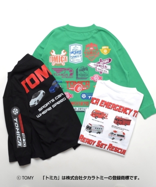 GLAZOS(グラソス)の「【SKIT0LY】【TOMICA】アソート長袖Tシャツ(Tシャツ/カットソー・キッズ・ホワイト/グリーン/ブラック・110cm/120cm/130cm/140cm/100cm)」の17枚目の写真