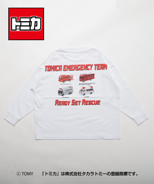 GLAZOS(グラソス)の「【SKIT0LY】【TOMICA】アソート長袖Tシャツ(Tシャツ/カットソー・キッズ・ホワイト/グリーン/ブラック・110cm/120cm/130cm/140cm/100cm)」の19枚目の写真