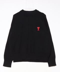 RACCOON BLENDED ROUND NECK HEART LOGO（ニット/セーター）｜Mardi