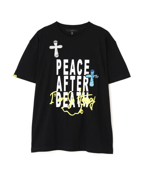 STUD MUFFIN（スタッドマフィン）の「STUD MUFFIN/スタッドマフィン/PEACE AFTER DEATH SS TEE（Tシャツ/カットソー・メンズ・ホワイト/ブラック・2/3/4）」の6枚目の写真