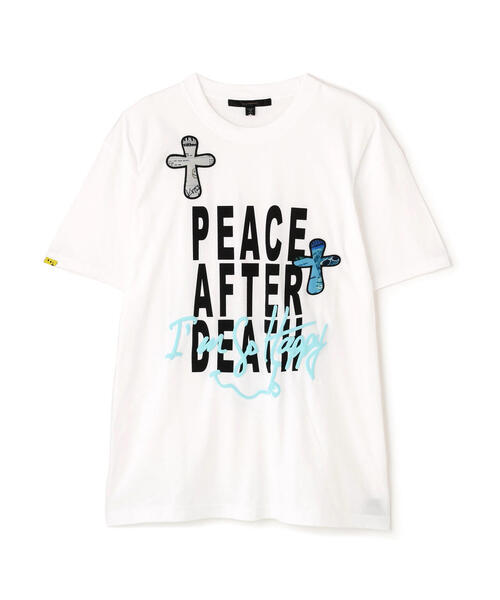 STUD MUFFIN（スタッドマフィン）の「STUD MUFFIN/スタッドマフィン/PEACE AFTER DEATH SS TEE（Tシャツ/カットソー・メンズ・ホワイト/ブラック・2/3/4）」の17枚目の写真