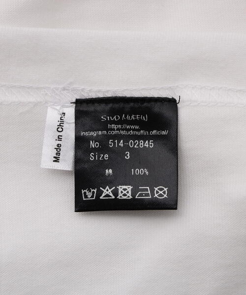 STUD MUFFIN（スタッドマフィン）の「STUD MUFFIN/スタッドマフィン/PEACE AFTER DEATH SS TEE（Tシャツ/カットソー・メンズ・ホワイト/ブラック・2/3/4）」の20枚目の写真