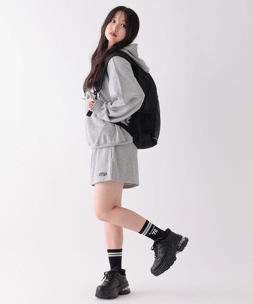 repipi armario（レピピ アルマリオ）の「ワッペンフーディセットアップ（セットアップ・キッズ・オートミール/ネイビー/グレー・SMALL/MEDIUM/LARGE）」の7枚目の写真