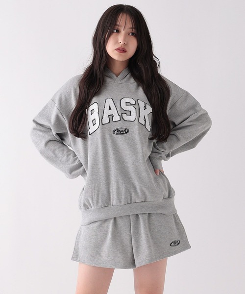 repipi armario（レピピ アルマリオ）の「ワッペンフーディセットアップ（セットアップ・キッズ・オートミール/ネイビー/グレー・SMALL/MEDIUM/LARGE）」の9枚目の写真