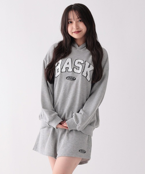 repipi armario（レピピ アルマリオ）の「ワッペンフーディセットアップ（セットアップ・キッズ・オートミール/ネイビー/グレー・SMALL/MEDIUM/LARGE）」の10枚目の写真