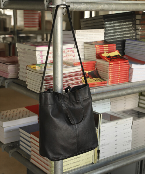 Firsthand/ファーストハンド ゴートレザー 2WAY トートバッグ / ヤギ革