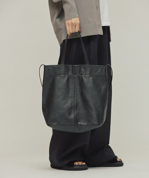 Firsthand/ファーストハンド ゴートレザー 2WAY トートバッグ / ヤギ革