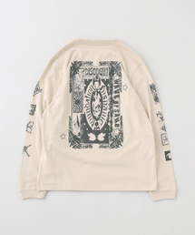 Wave of Sand / ウェーブ オブ サンド CL PRINT LS TEE