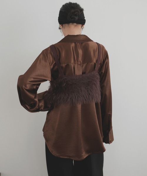 フェザーキャミビスチェ（キャミソール）｜LIAN（リアン）の