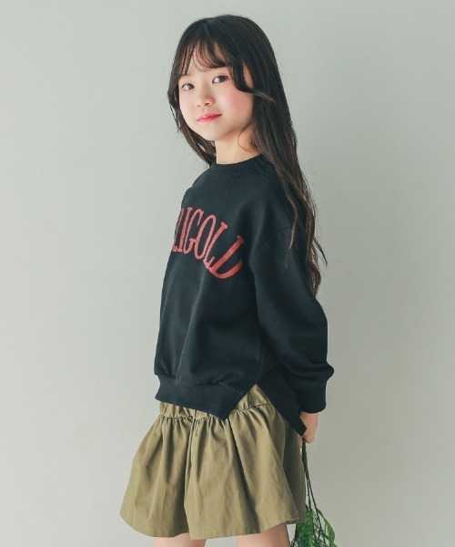 NHT（エヌエイチティー）の「NHT/エヌエイチティー MARIGOLD　バルーントレーナー（スウェット・キッズ・アイボリー/ラベンダー/ブラック・160cm/150cm/140cm/130cm/120cm/110cm）」の10枚目の写真