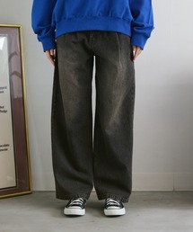 flaner | Loose straight denim pants / ルーズストレートデニムパンツ(デニムパンツ)