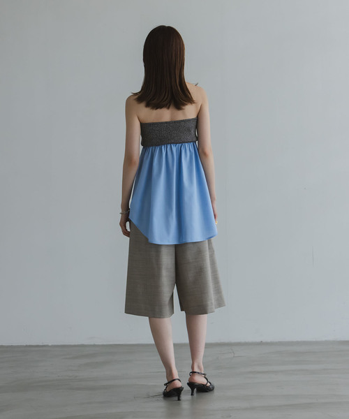 Noble（ノーブル）の「ELENI/エルニ ウールオックスシャツビスチェ（その他トップス・レディース・ブルー・FREE）」の12枚目の写真