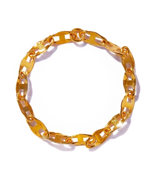 les bonbon（ルボンボン）の「【les bonbon】K18 authentic S ring/オーセンティック S リング（リング・レディース・イエローゴールド・S/M/L）」の2枚目の写真