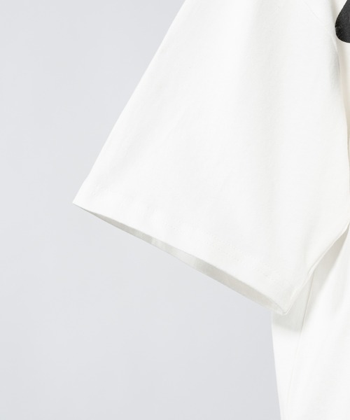 INTER FACTORY（インターファクトリー）の「FUKA - プリントTシャツ（Tシャツ/カットソー・レディース・ホワイト/ピンク・FREE）」の19枚目の写真