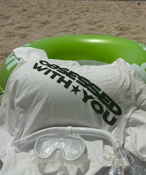 INTER FACTORY（インターファクトリー）の「FUKA - プリントTシャツ（Tシャツ/カットソー・レディース・ホワイト/ピンク・FREE）」の7枚目の写真